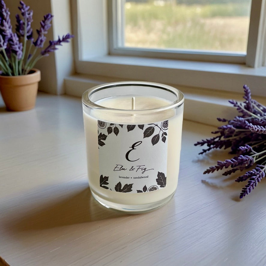 Lavender & Sandalwood Soy Candle