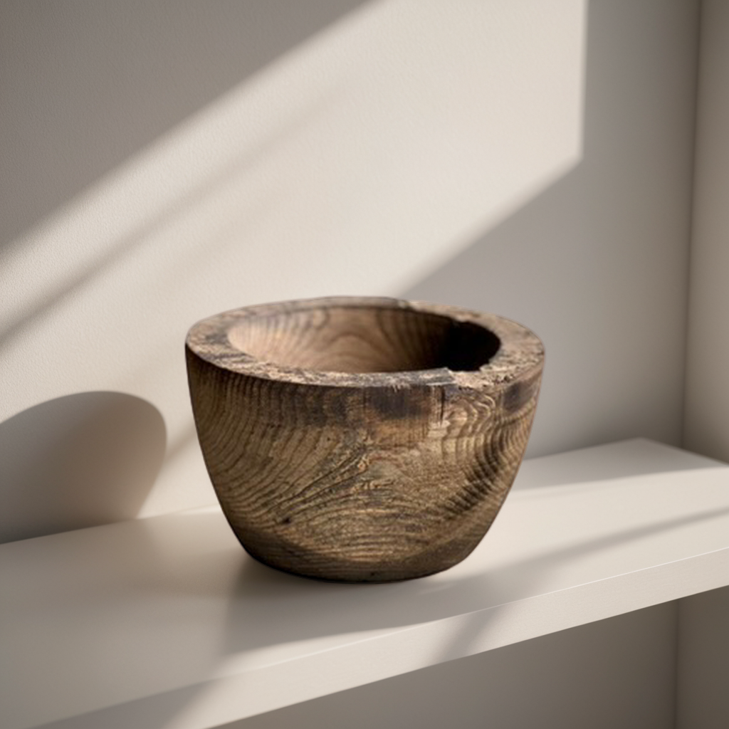 Rustic Reclaimed Wood Bowl