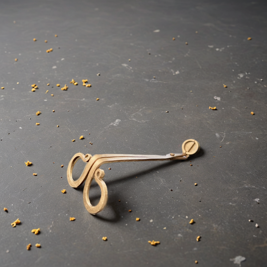 Wick Trimmer, Brass Plated