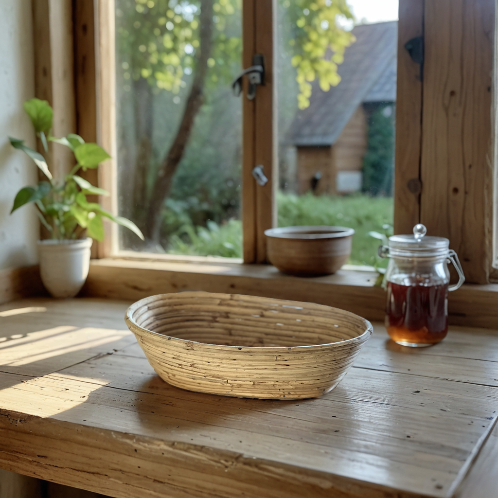 Oval Rattan Basket
