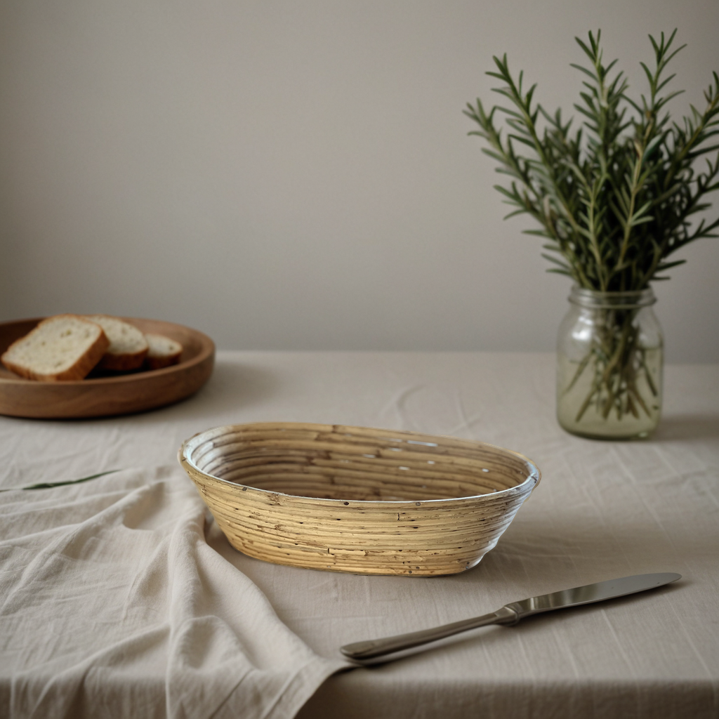 Oval Rattan Basket