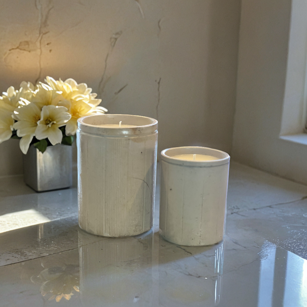 Grapefruit & Mangosteen Soy Candle in Antique English Marmalade Jar