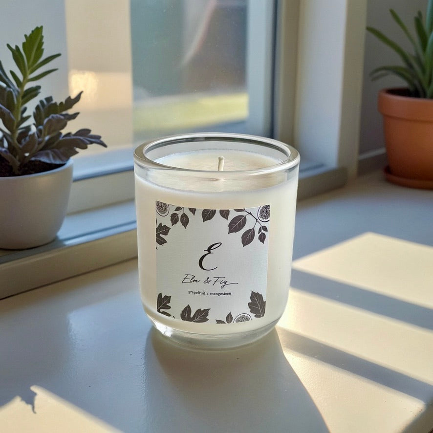 Grapefruit & Mangosteen Soy Candle