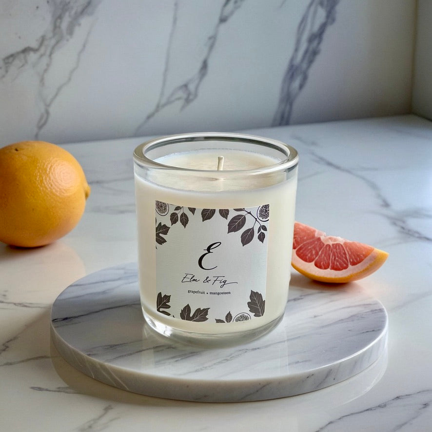 Grapefruit & Mangosteen Soy Candle