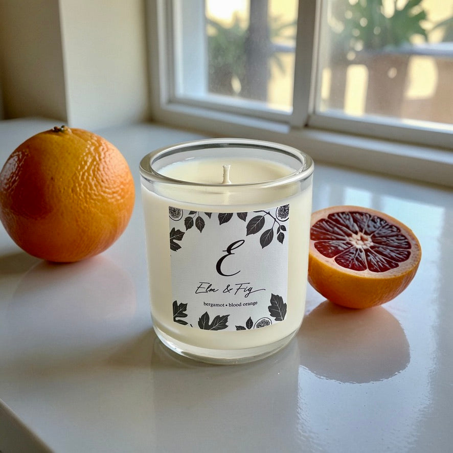 Bergamot & Blood Orange Soy Candle