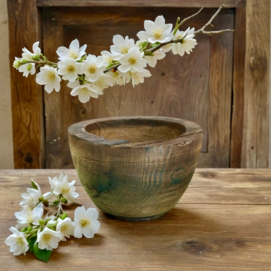 Rustic Reclaimed Wood Bowl