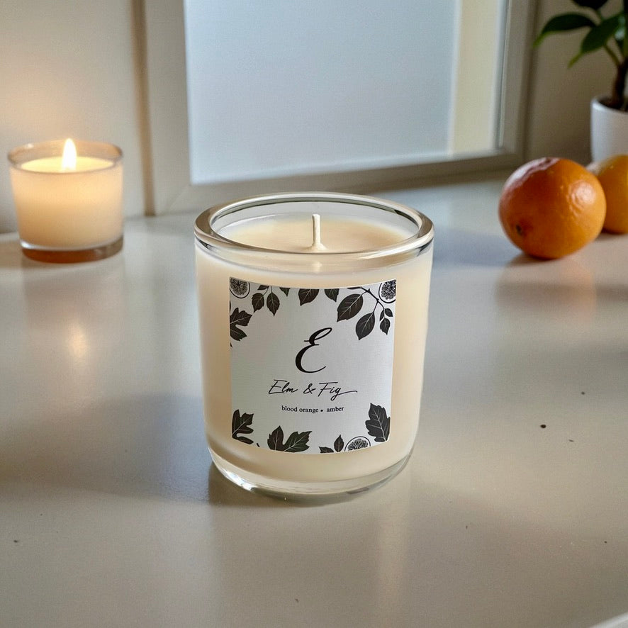 Blood Orange & Amber Soy Candle