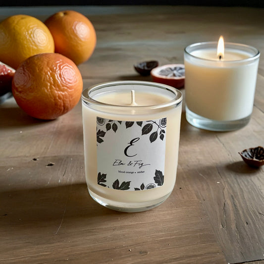 Blood Orange & Amber Soy Candle