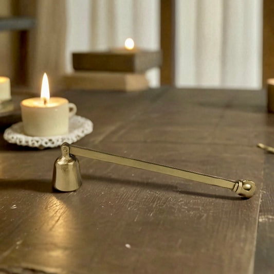 Candle Snuffer, Brass Plated