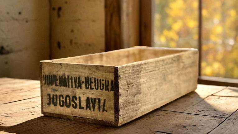 Antique Wood Crate