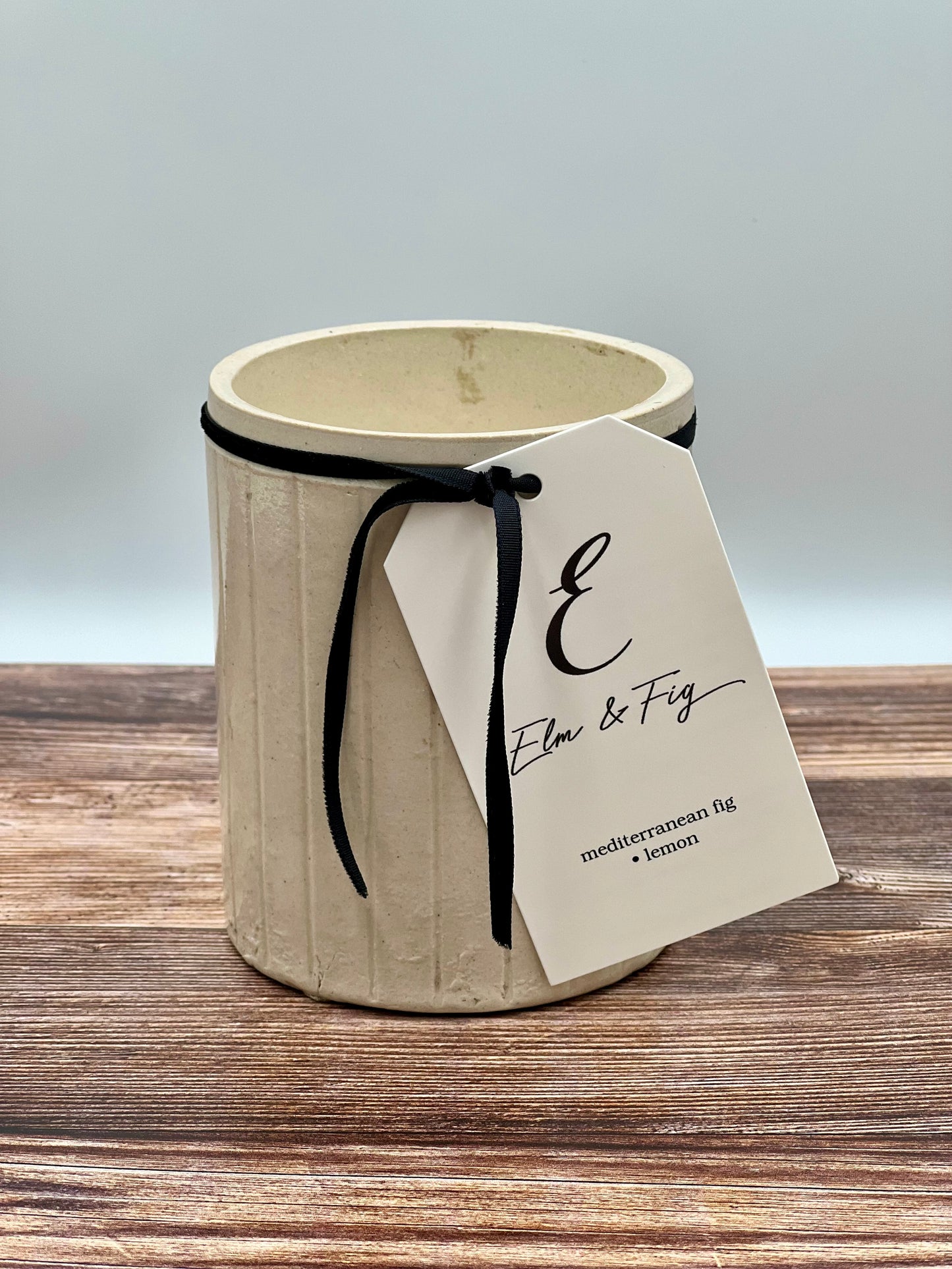 Mediterranean Fig & Lemon Soy Candle in Antique English Marmalade Jar