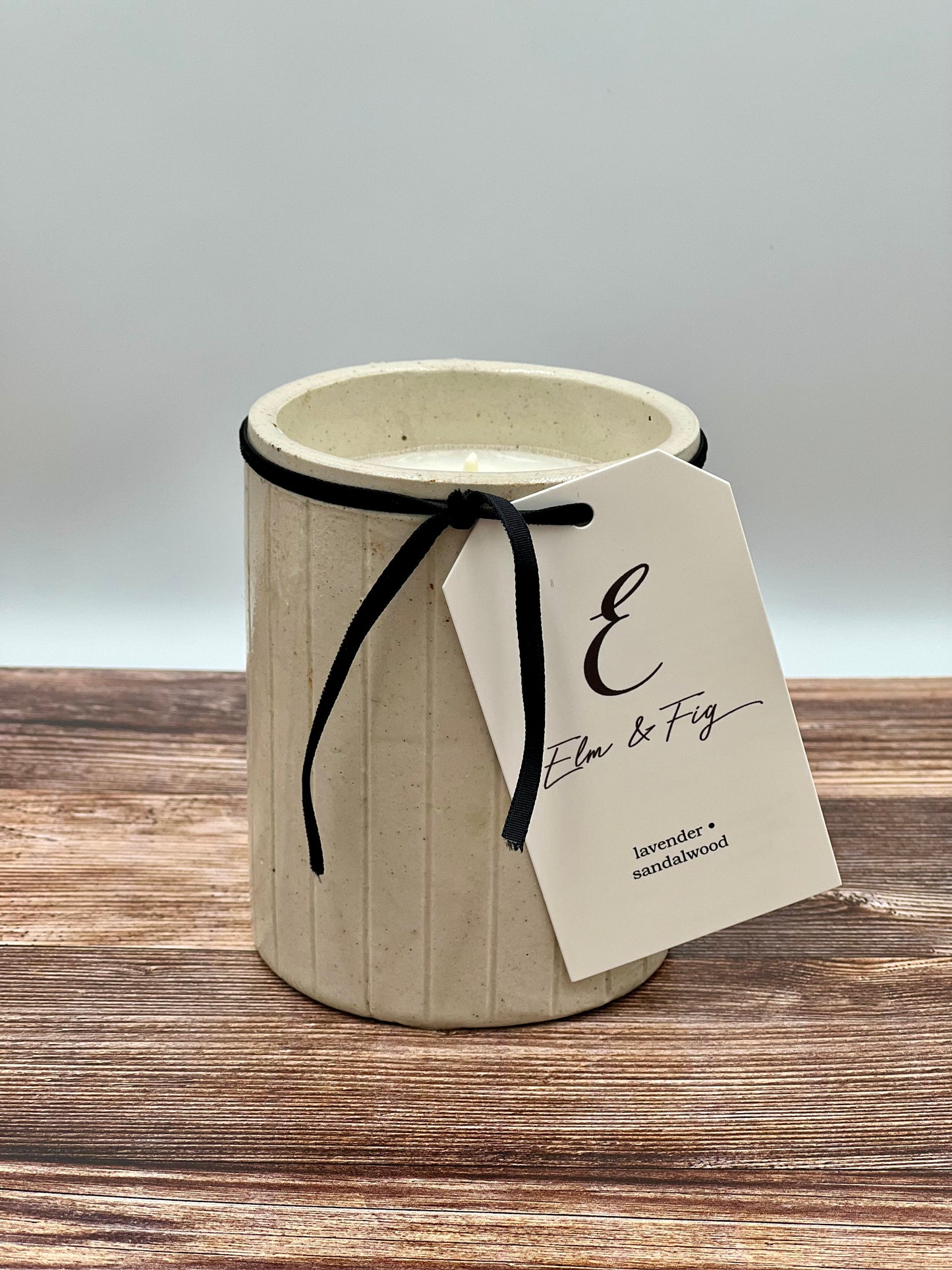 Lavender & Sandalwood Soy Candle in Antique English Marmalade Jar