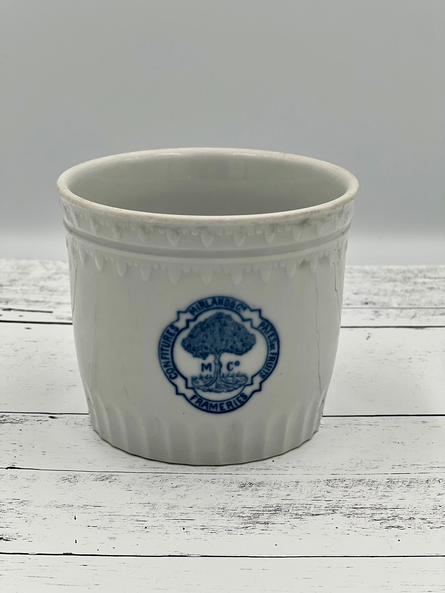 Antique Porcelain Marmalade Pots