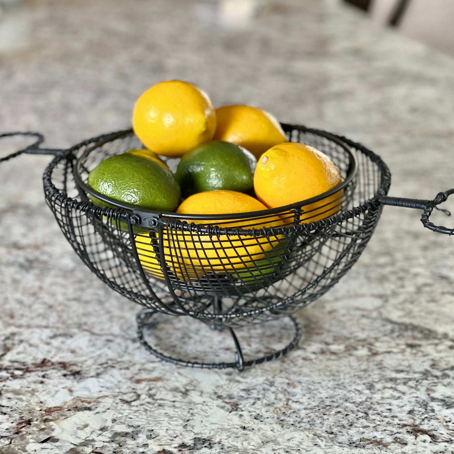 Reproduction French Antique Wire Lettuce Basket