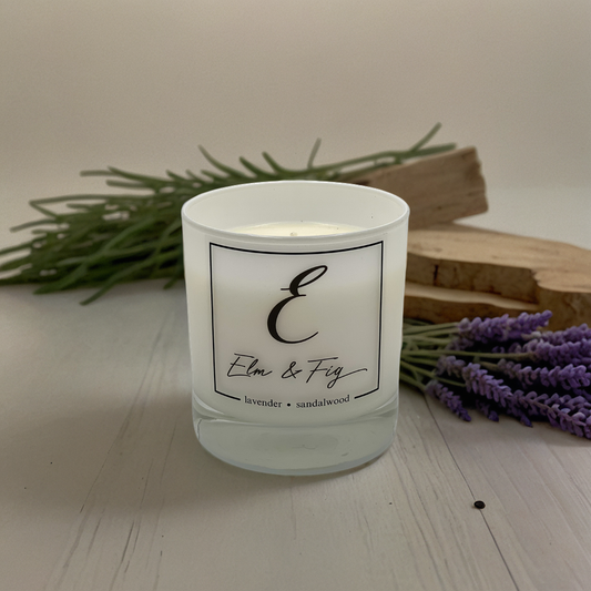 Lavender & Sandalwood Soy Candle